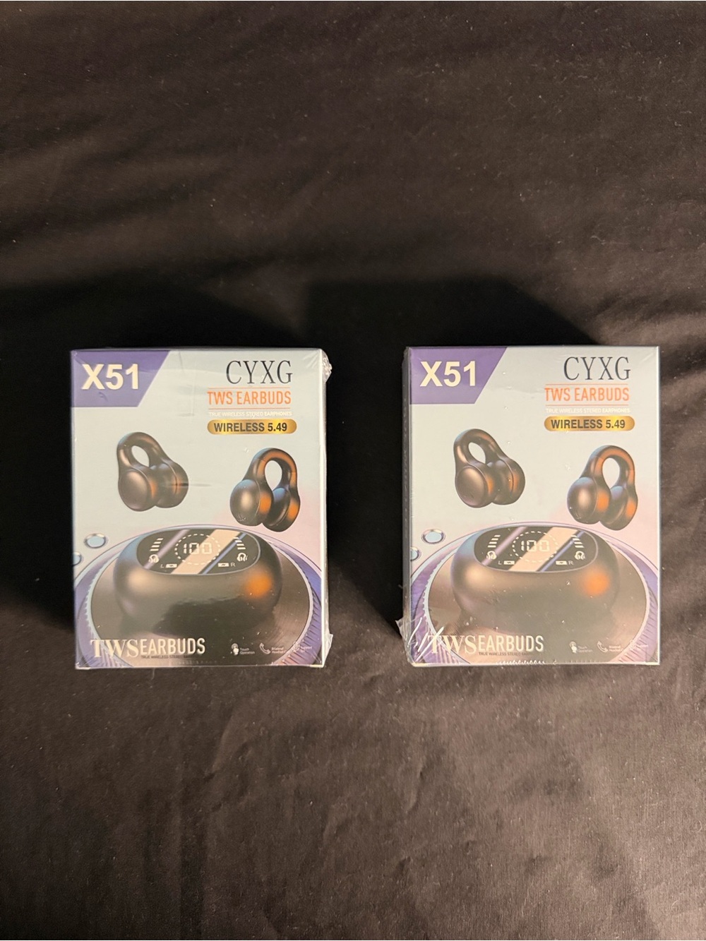 X51 Wireless TWS Earbuds in Black